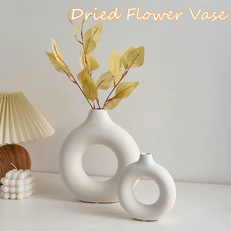 Modern Donut Vase