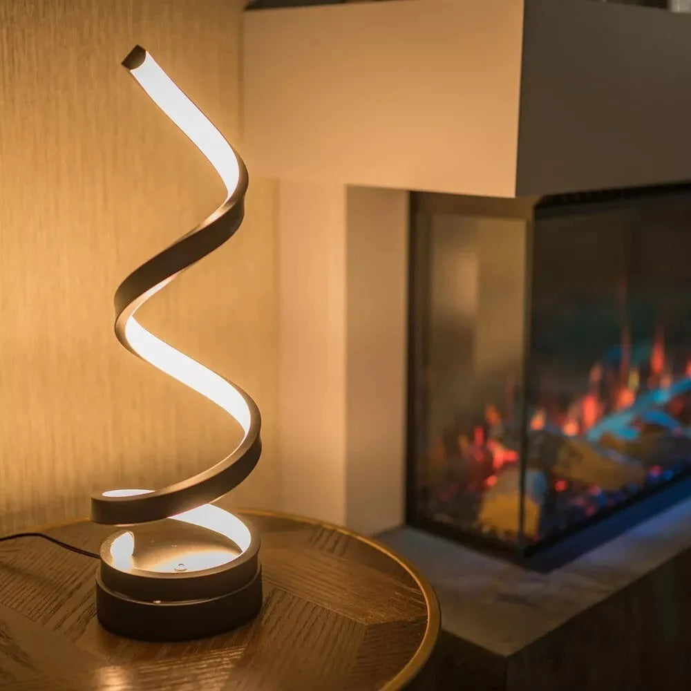 Minimalistic Spiral Lamp