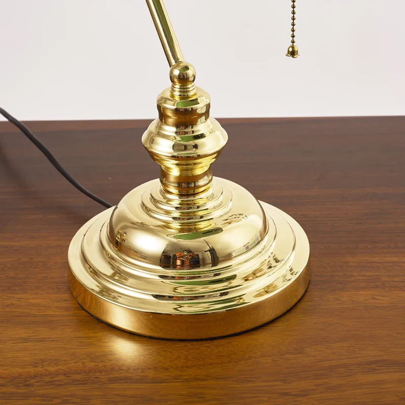 Vintage Emerald Lamp