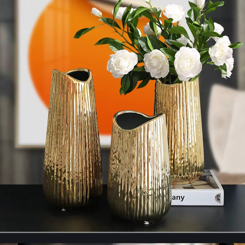 Celestial Golden Vase