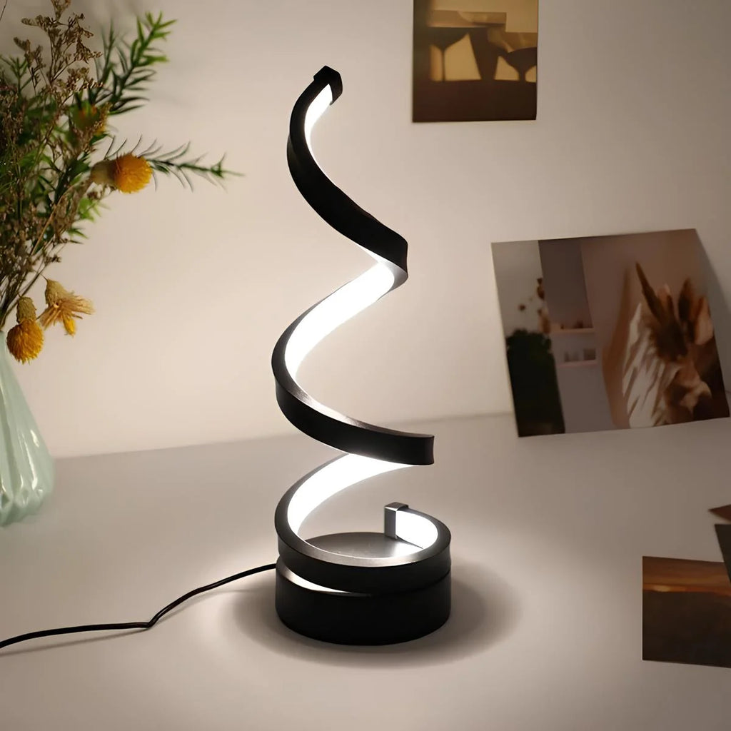 Minimalistic Spiral Lamp