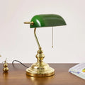 Vintage Emerald Lamp