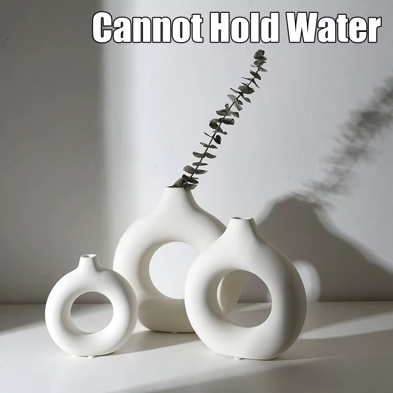 Modern Donut Vase